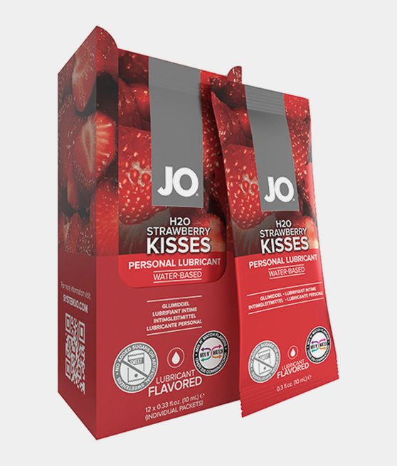 System JO H2O Strawberry Kisses lubrykant smakowy