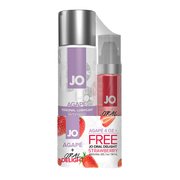System JO zestaw: lubrykant Agape i lubrykant smakowy Oral Delight Strawberry  thumbnail