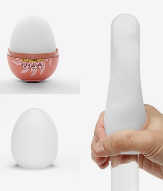 Tenga Egg Shiny II masturbator męski w kształcie jajka