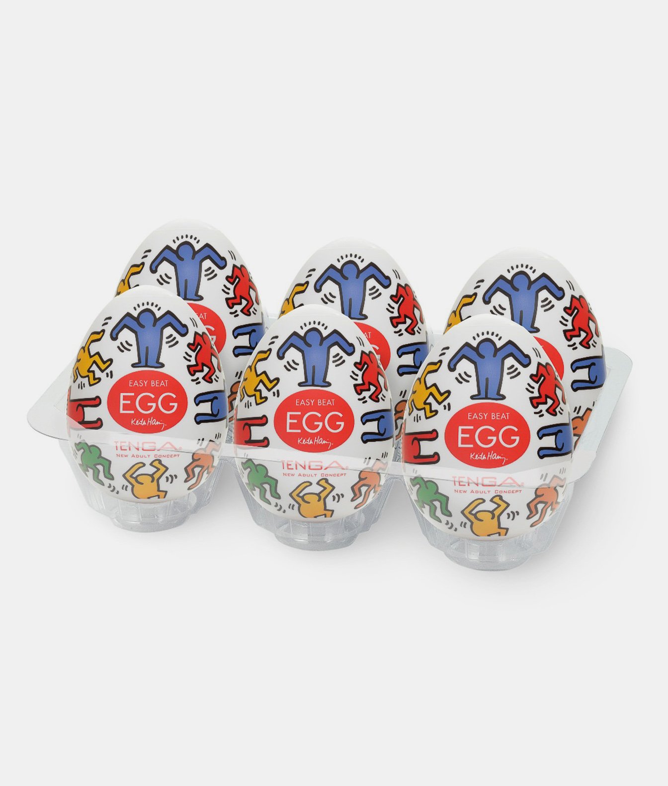 Tenga Egg Keith Haring masturbator 6 sztuk