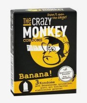 The Crazy Monkey prezerwatywy bananowe thumbnail