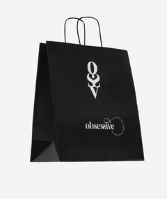 Obsessive papierowa torba duża