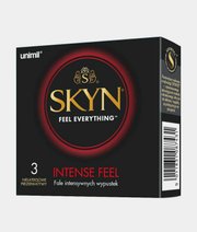 Unimil SKYN Intense Feel prezerwatywy nielateksowe z wypustkami thumbnail