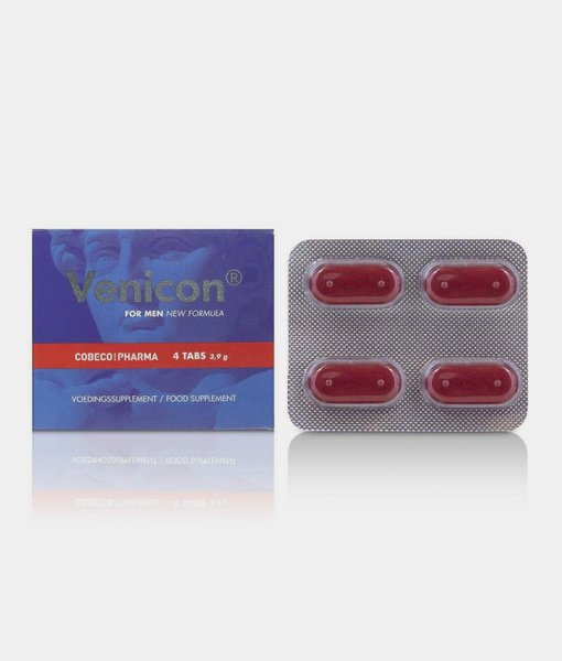 Venicon For Men tabletki wspomagające erekcję i sprawność seksualną