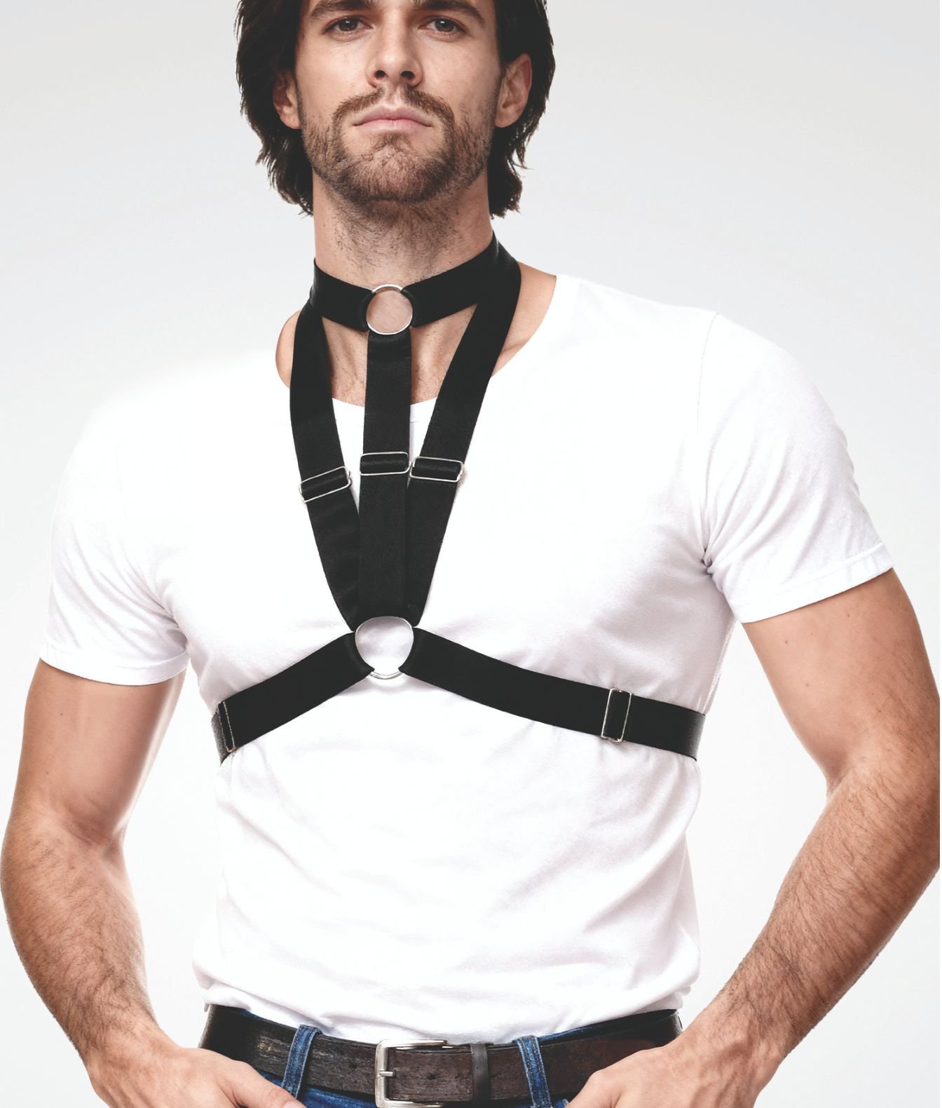 VULK Nero czarny męski harness
