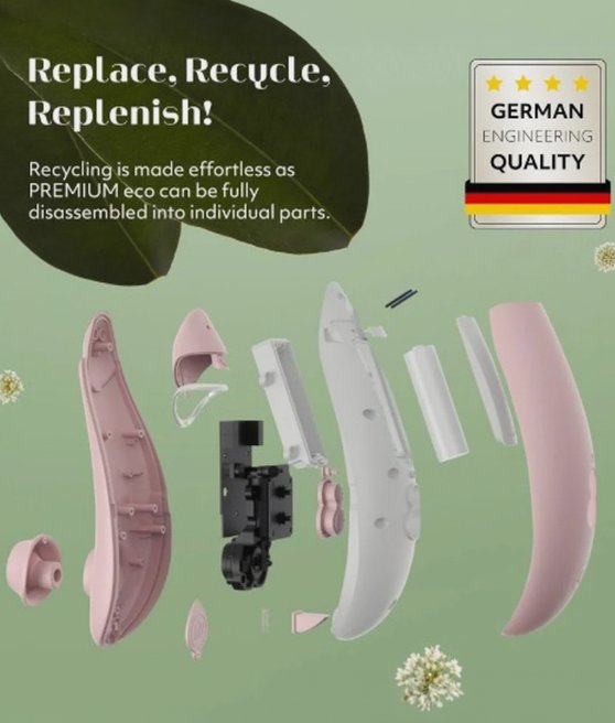 Womanizer Premium eco bezdotykowy masażer łechtaczki