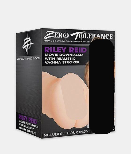 Zero Tolerance riley reid realistic vagina stroker masturbator
