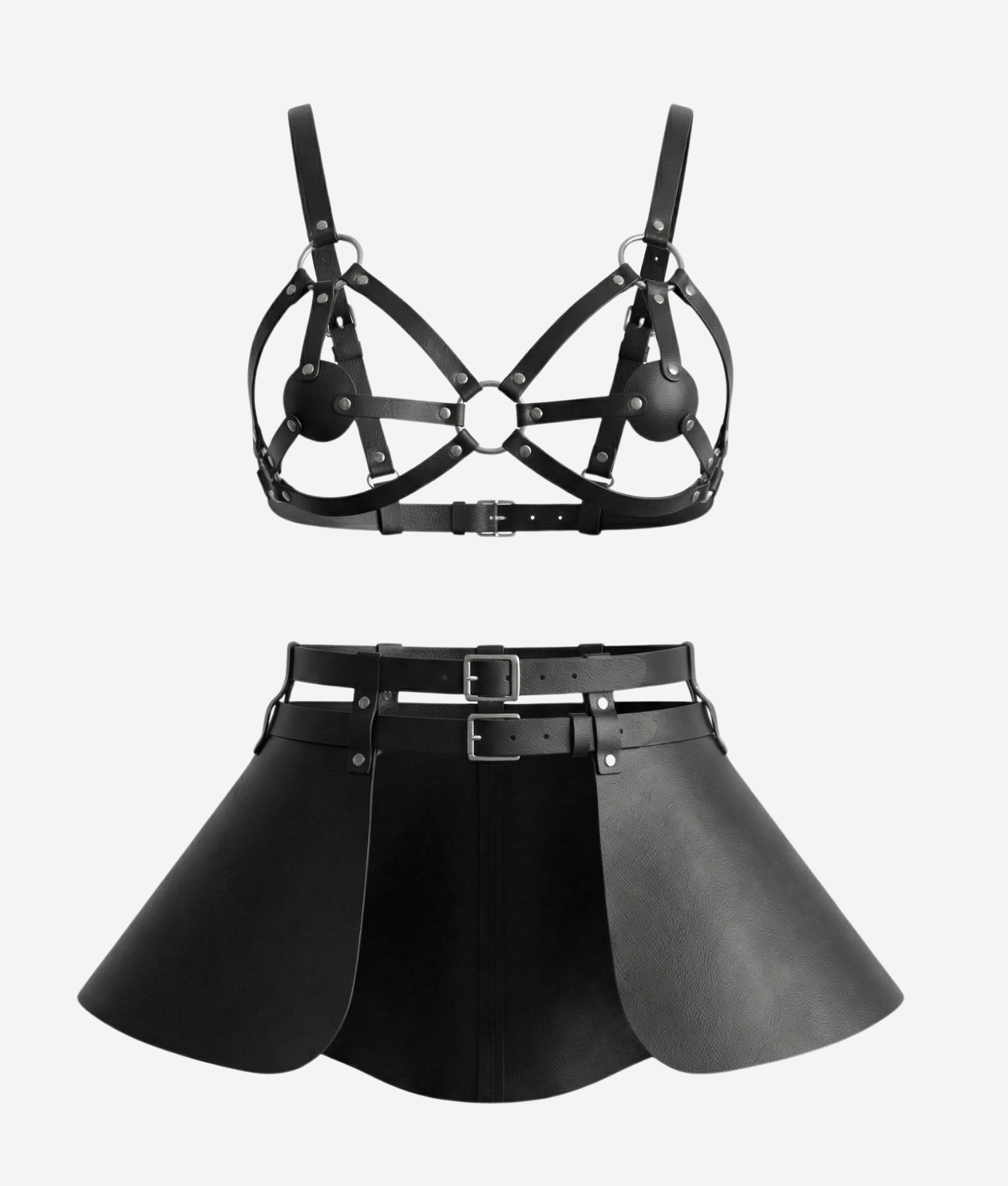 NAKAI Zestaw harness i spódnica