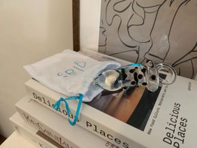 Gläs Pacifier szklany korek analny