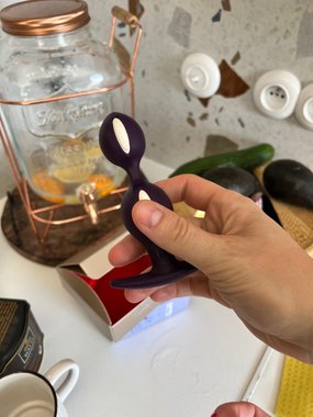 Fun Factory B Balls Duo kulki analne fioletowe