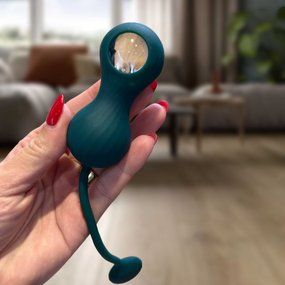 Magic Motion Wibrator Crystal Du Smart Kegel z obciążnikami