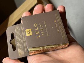 LELO HEX Respect XL prezerwatywy lateksowe