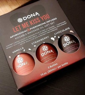 Dona Massage Gift Set zestaw olejków do masażu