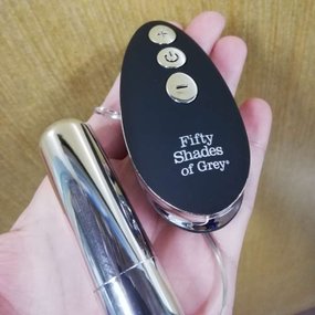 Fifty Shades of Grey Relentless Vibrations Remote Controll Bullet miniwibrator na pilota