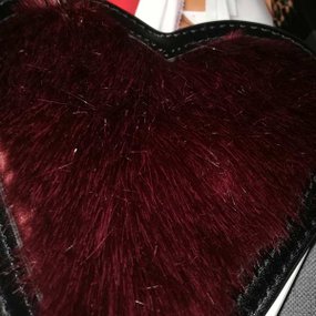 Sex&Mischief Enchanted Heart Paddle packa z futerkiem