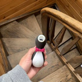 Satisfyer Penguin bezdotykowy masażer - wibrator Pingwinek