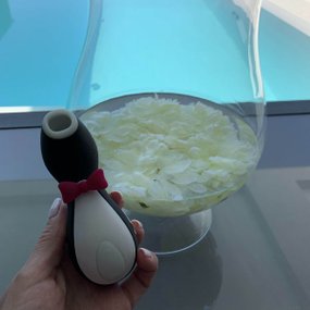 Satisfyer Penguin bezdotykowy masażer - wibrator Pingwinek