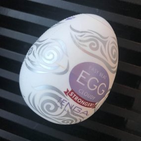 Tenga Egg Hard Boiled Cloudy w kształcie jajka