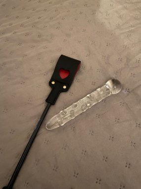 ALOITA Crystal Dots masażer szklany borokrzemowy