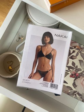 NAKAI Body Chain I łańcuszek na ciało złoty