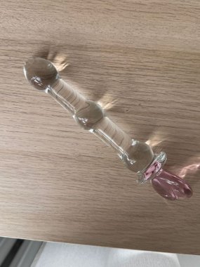 ALOITA Crystal Heart masażer szklany borokrzemowy