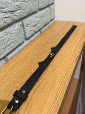 Mr. & Mrs. choker kotka minimalistyczny czarny