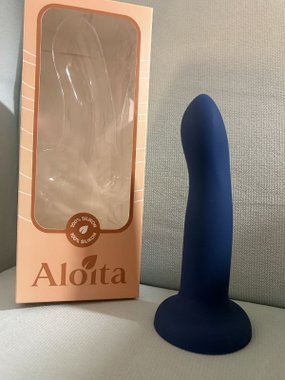 Aloita silikonowy masażer wyginany M