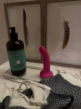 Aloita silikonowy masażer wyginany S