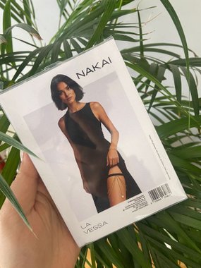 NAKAI La Vessa łańcuszek na udo złoty