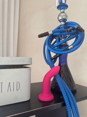 Aloita silikonowy masażer wyginany S