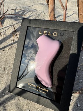 LELO SONA 3 Cruise Pink masażer soniczny z aplikacją