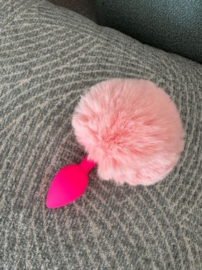 Mr. & Mrs. korek króliczy różowy