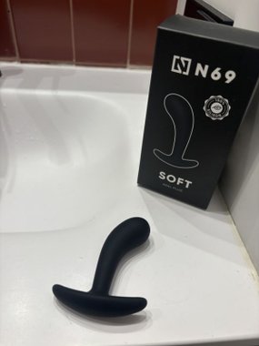 N69 Soft silikonowy czarny M