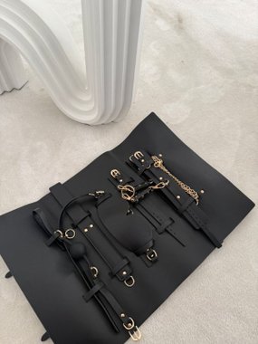 Mr. & Mrs. zestaw stylizacyjny z futerałem czarny