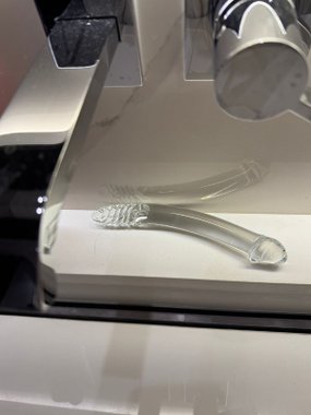 ALOITA Crystal Glide masażer szklany borokrzemowy