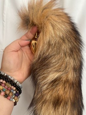 Fox Tail Plug No.1 korek analny z lisim ogonem