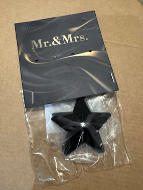 Mr. & Mrs. Metalowe nasutniki gwiazdy czarne