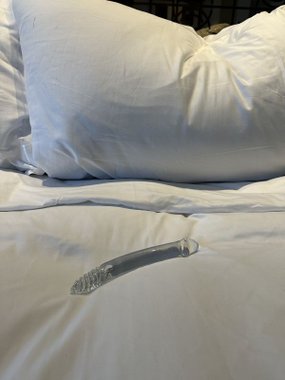 ALOITA Crystal Glide masażer szklany borokrzemowy