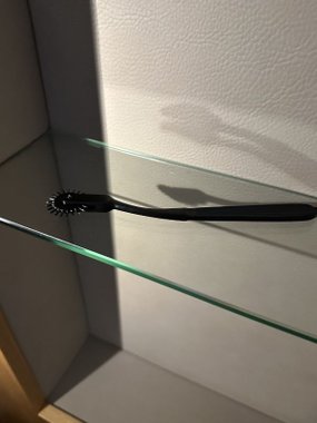 Mr. & Mrs. Metalowe koło sensoryczne Wartenberga czarne