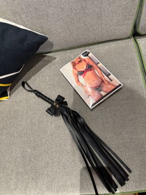 Mr. & Mrs. pejcz sceniczny z kokardką czarny