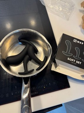 N69 Training Set zestaw silikonowy czarny 3 sztuki