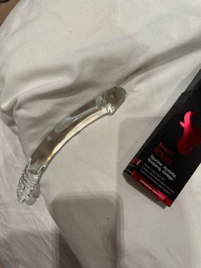 ALOITA Crystal Glide masażer szklany borokrzemowy