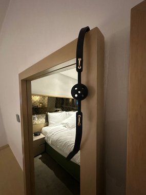 Mr. & Mrs. knebel kulkowy oddychający silikonowy czarny