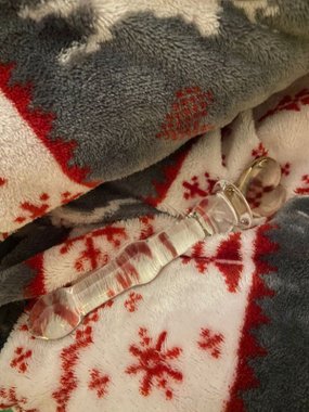 ALOITA Crystal Heart masażer szklany borokrzemowy