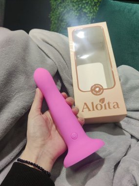 Aloita silikonowy masażer z Jelly 10 trybów