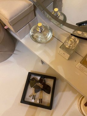 Mr. & Mrs. Ozdobne nasutniki z kokardką złote