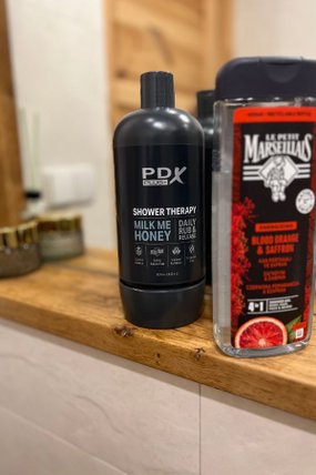 PDX Plus Shower Therapy Milk Me Honey Dyskretny Masturbator