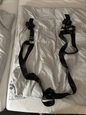 Mr. & Mrs. Bed Straps Set regulowane pasy do łóżka