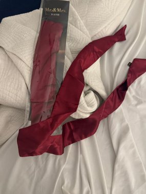 Mr. & Mrs. Satynowe Szarfy zestaw 2 szt