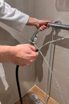 CleanStream silikonowy wąż do higieny intymnej 1m